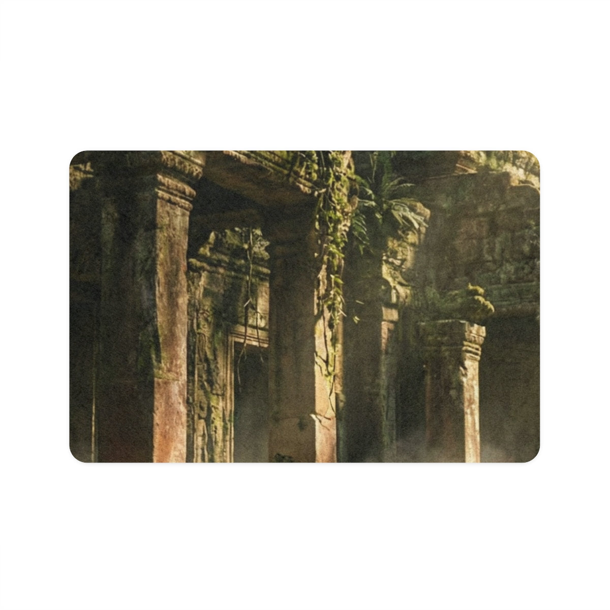 Pet Food Mat 12x18 - Temple Oasis | Echovira Gallery