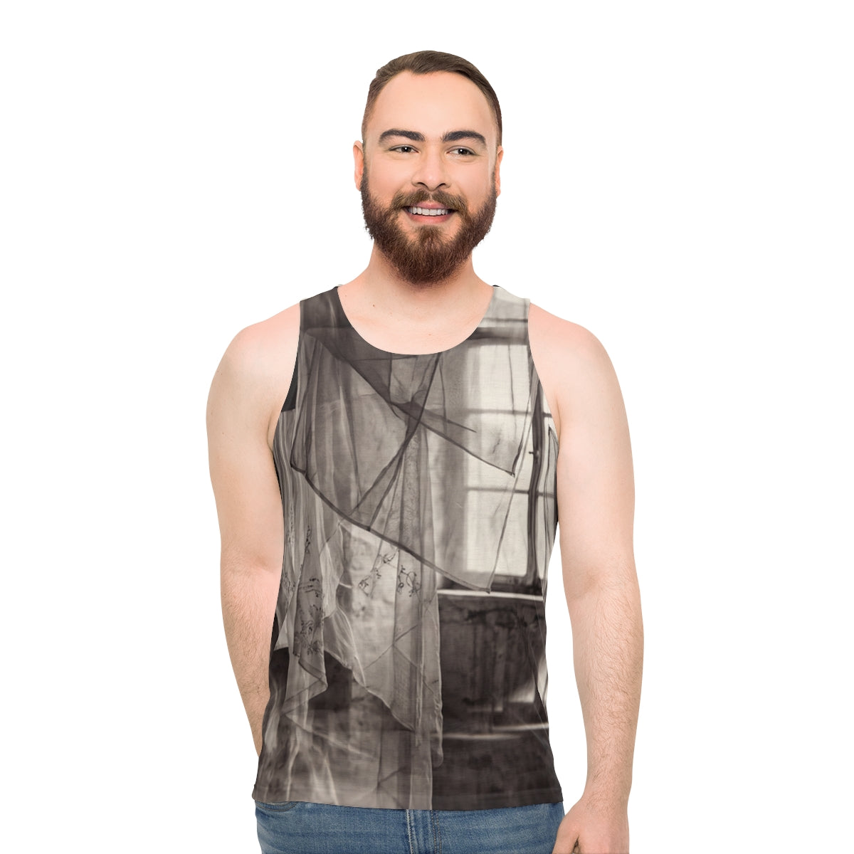 Men's Tank Top - Spectral Veils | Echovira Gallery