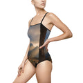 Women's One-piece Swimsuit - Mystic Monolith Ancient Persian...