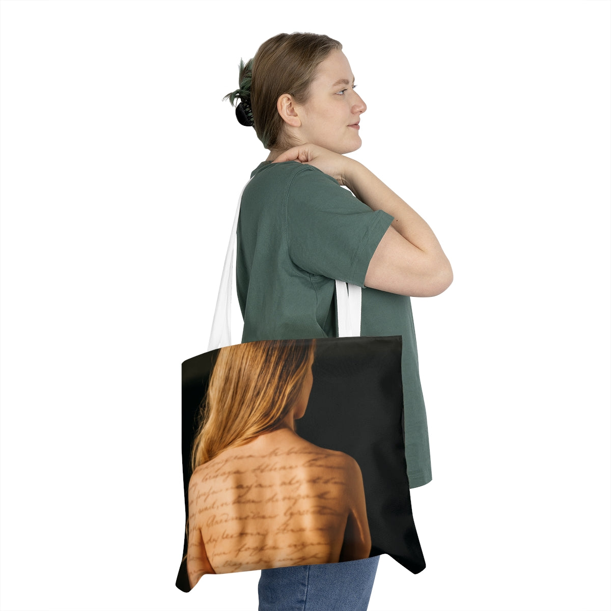 Shoulder Tote Bag - Written in Shadow Fine Art | Echovira...