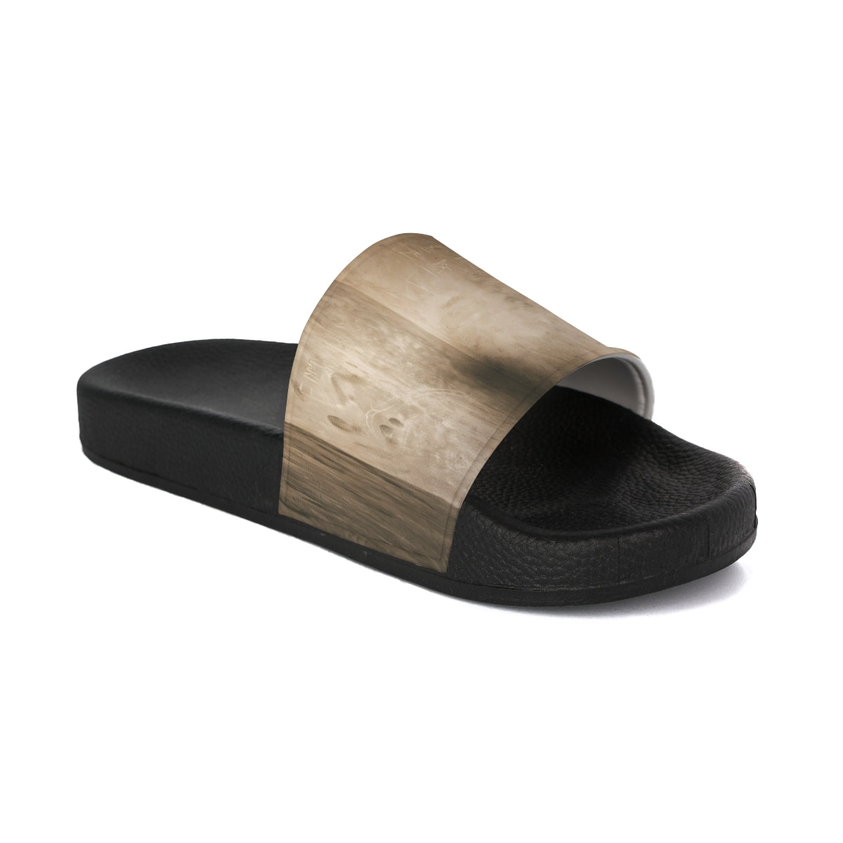 Women's Slide Sandals - Shadows of the Citadel moody... |...