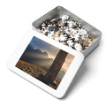 Jigsaw Puzzle with Tin - Jigsaw Puzzle - Cinematic Landscape
