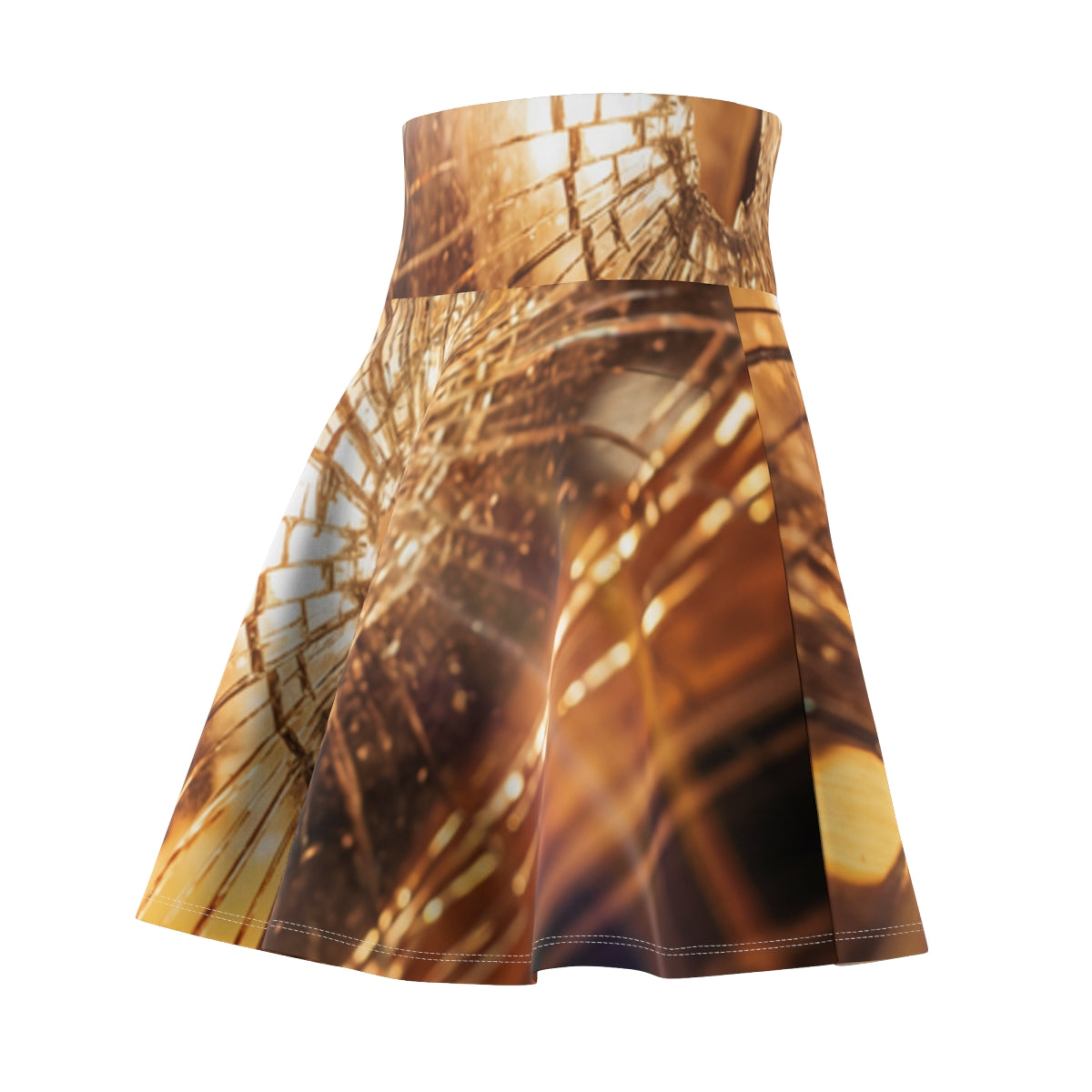 Women's Skater Skirt - Cinematic Glow
