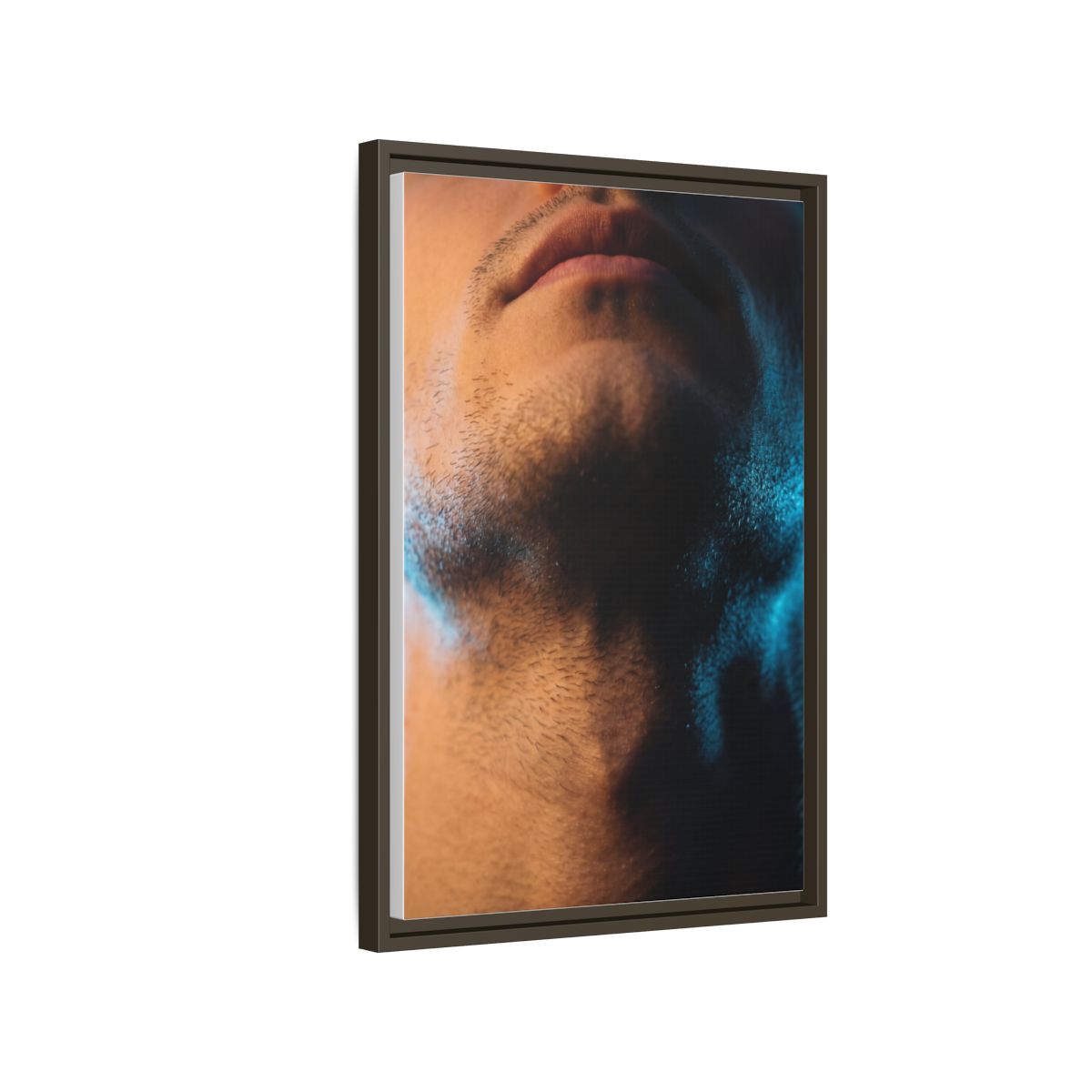 Framed Matte Canvas - Neon Noir