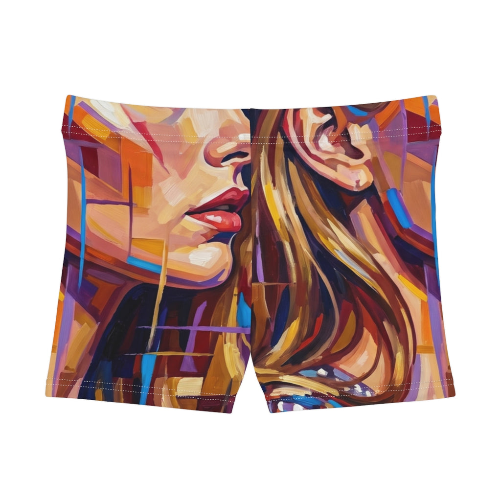 Women's Shorts - Shattered Elegance | Echovira Gallery