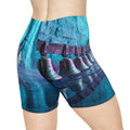 Women's Biker Shorts - Threshold Bells | Echovira Gallery