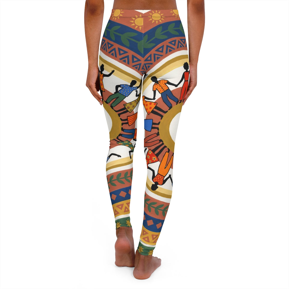 Women's Spandex Leggings - Unity Mandala Art | Echovira...