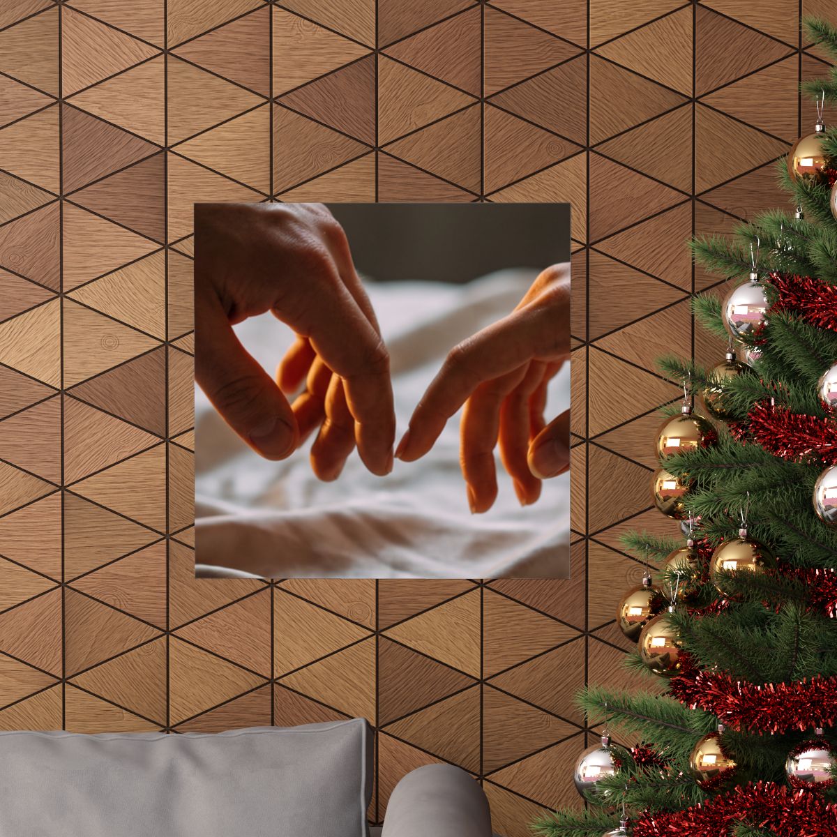 Matte Vertical Posters - Tender Touch (8×10 & 36×54) |...