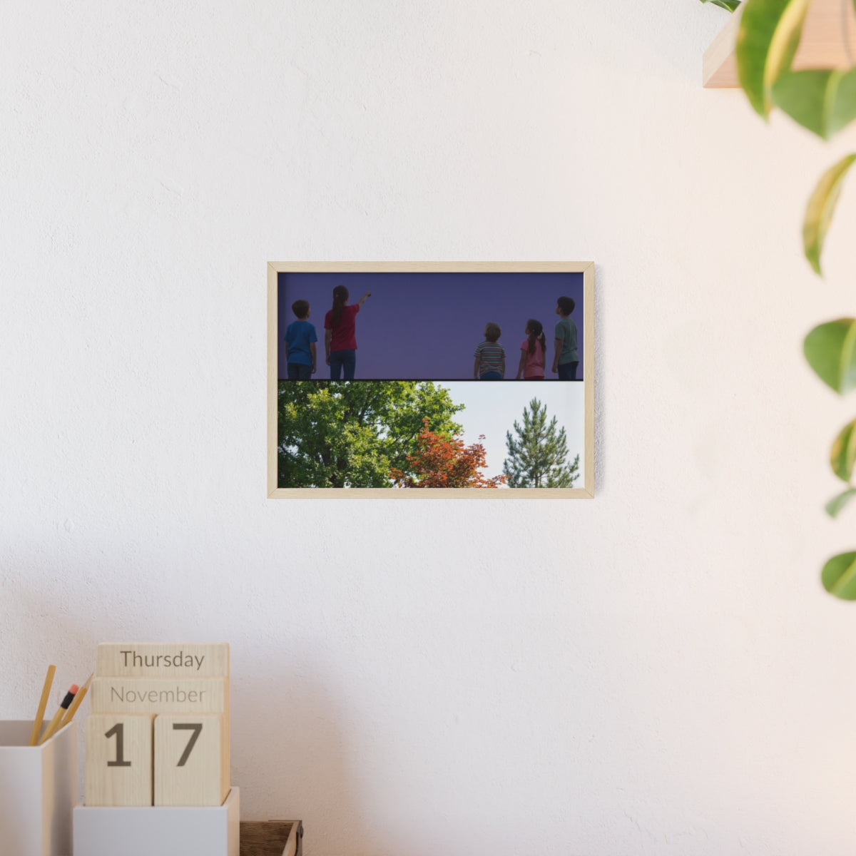 Posters with Wooden Frame - Woodland Explorer