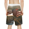 Men's Sports Shorts - The Infinite Touch | Ethereal Coastal...