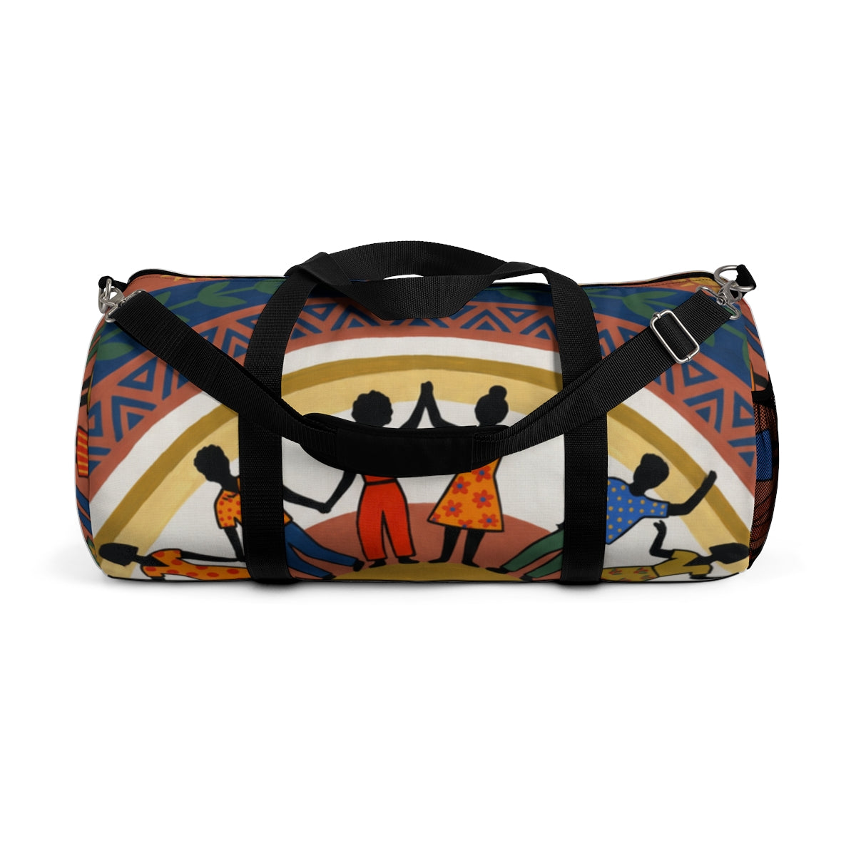 Duffel Bag - Unity Mandala Folk Art | Echovira Gallery