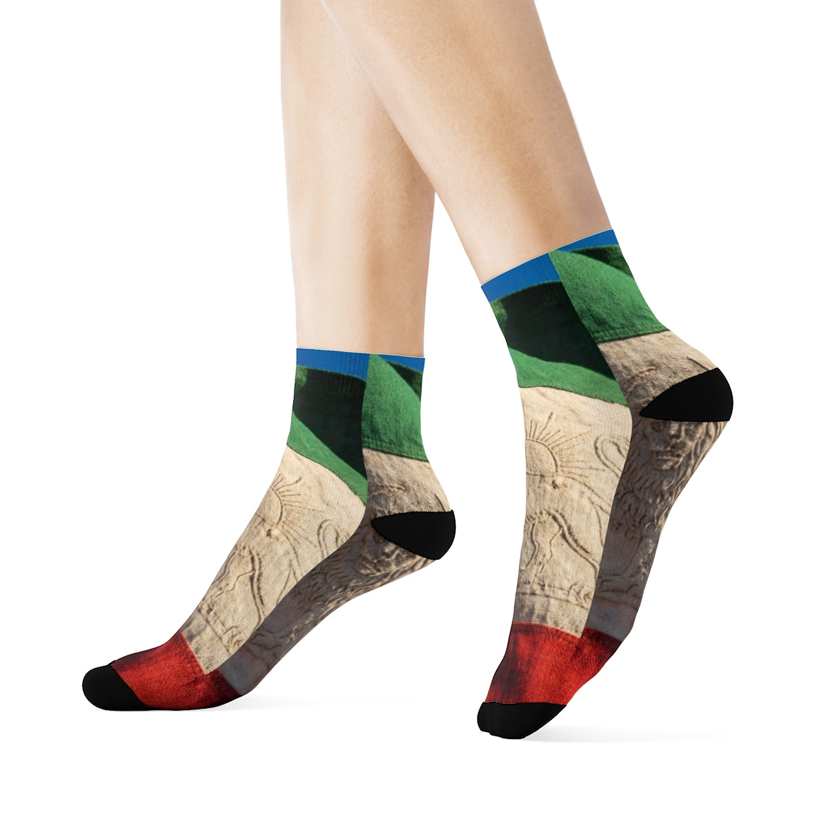 Crew Socks - Vintage Flag
