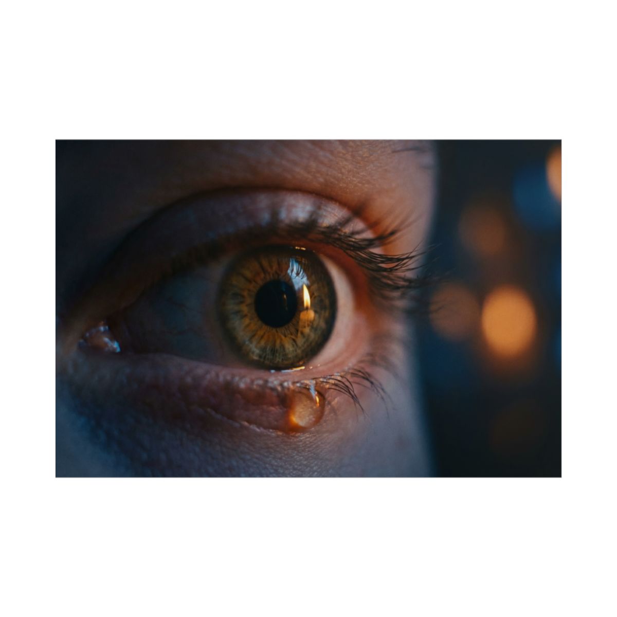 Unframed Posters - Luminous Tear Art