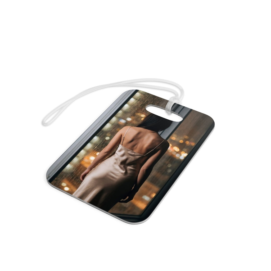 Luggage Tags - Shimmering City Grid (3pcs) | Echovira...