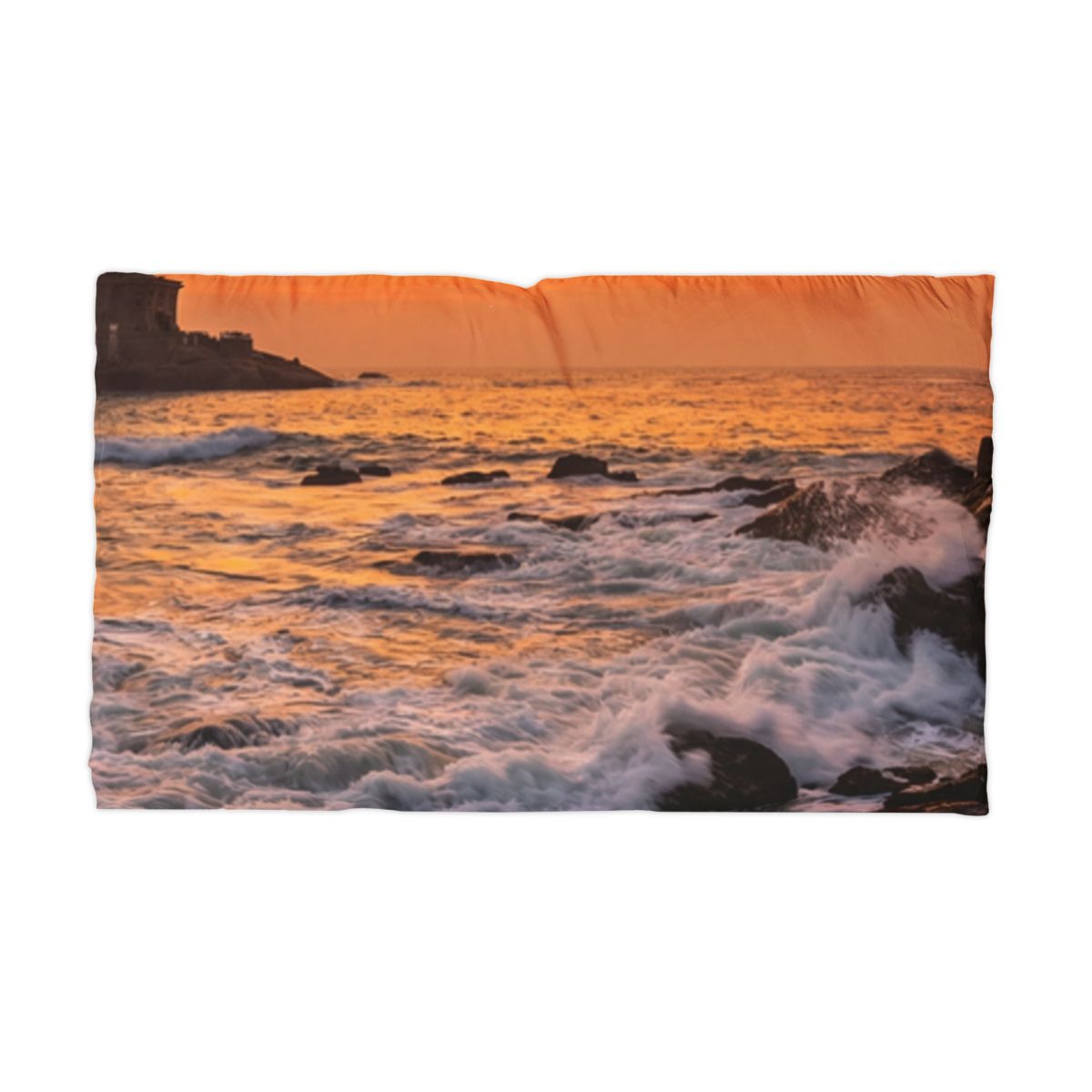 Microfiber Pillowcase - Golden Coast Dreams