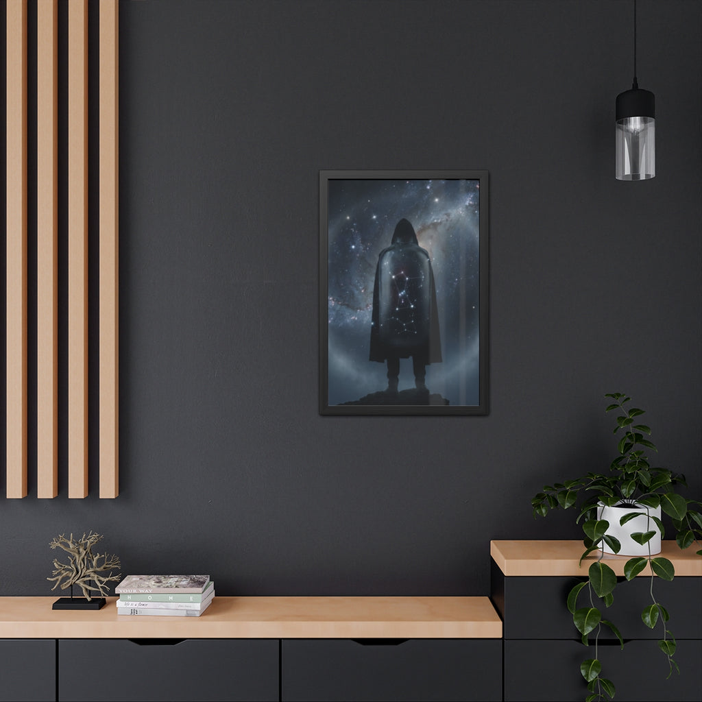 Framed Poster - Orion Cosmic Voyager — Portrait (8×12, 9×11...