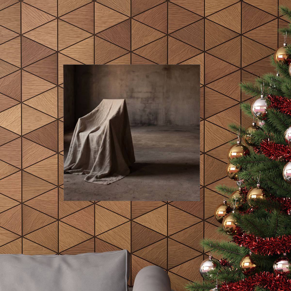 Matte Horizontal Posters - Draped Silence Still Life Art......