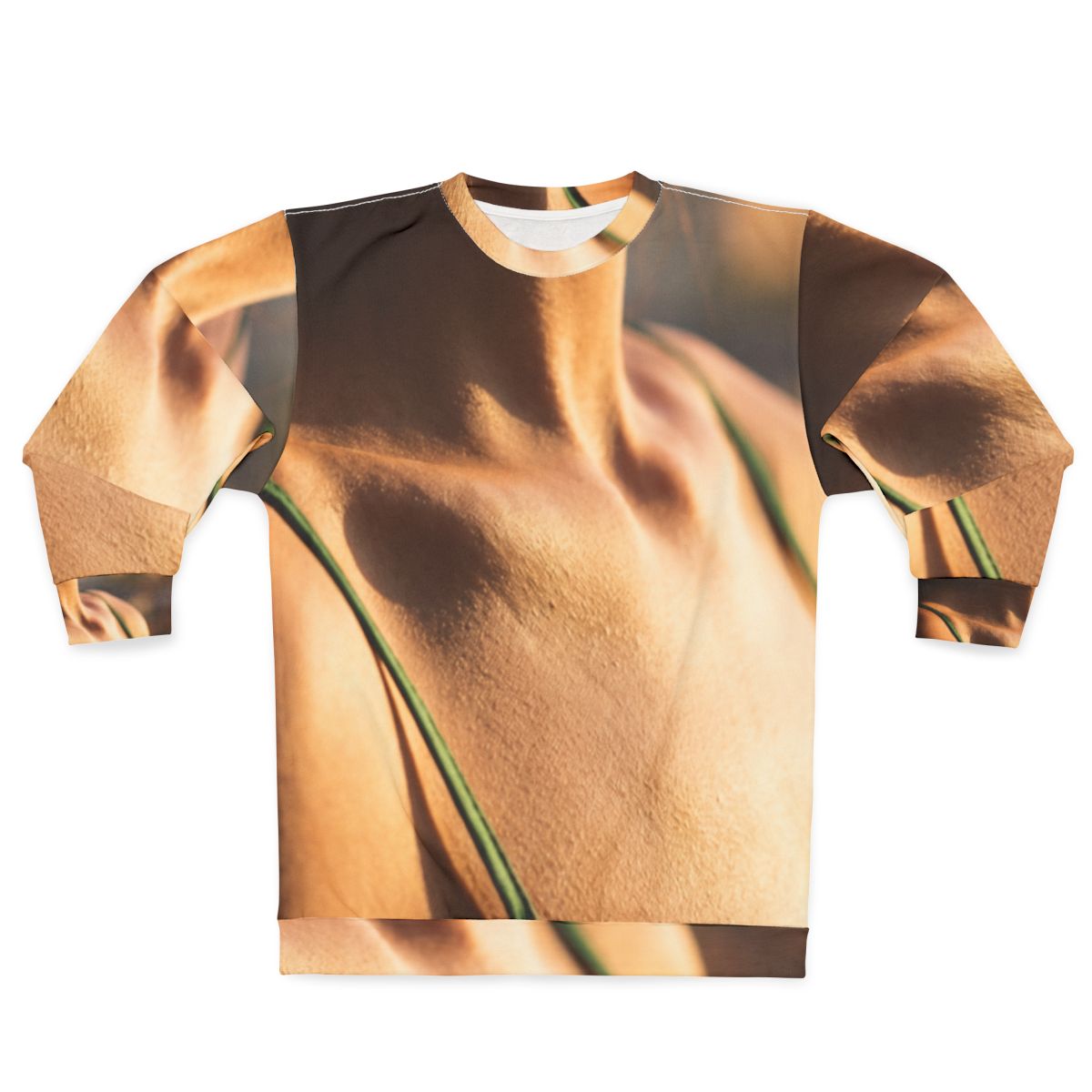 Golden Hour Unisex Sweatshirt - Emerald Cozy Glow | Echovira...