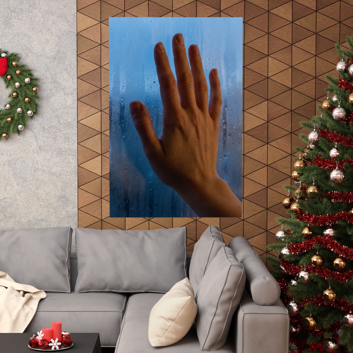 Matte Vertical Posters - Window Reverie (8×10 & 36×54) |...