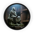 Wall Clock - Classical Bronze Sage Sanctuary | Echovira...