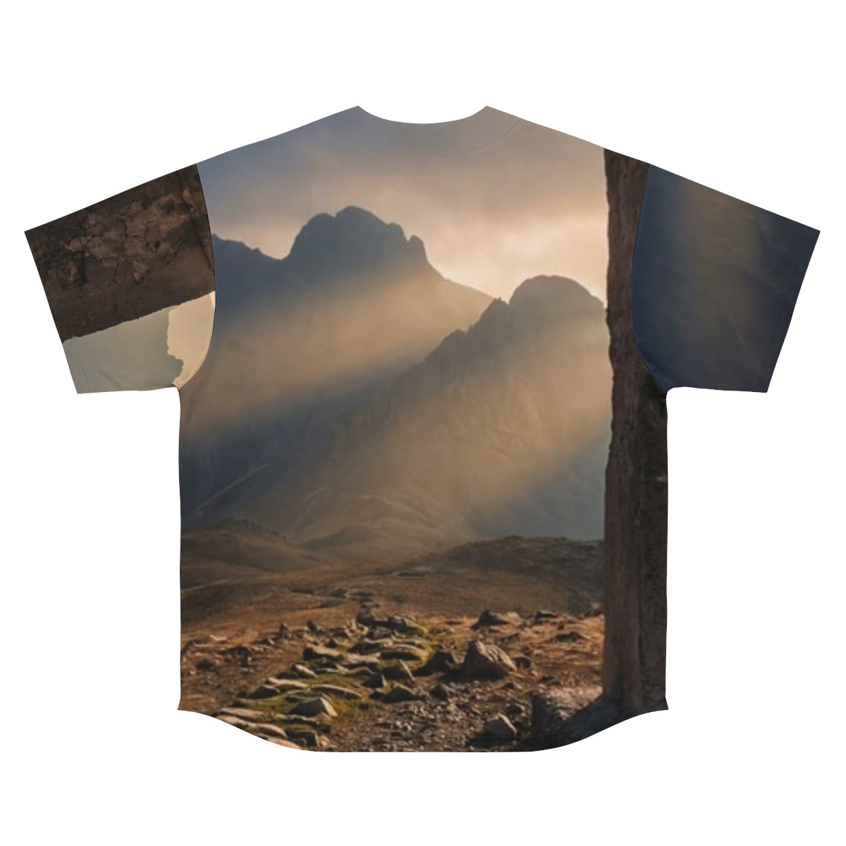 Men's Baseball Jersey - Mystic Monolith Ancient Persian... |...
