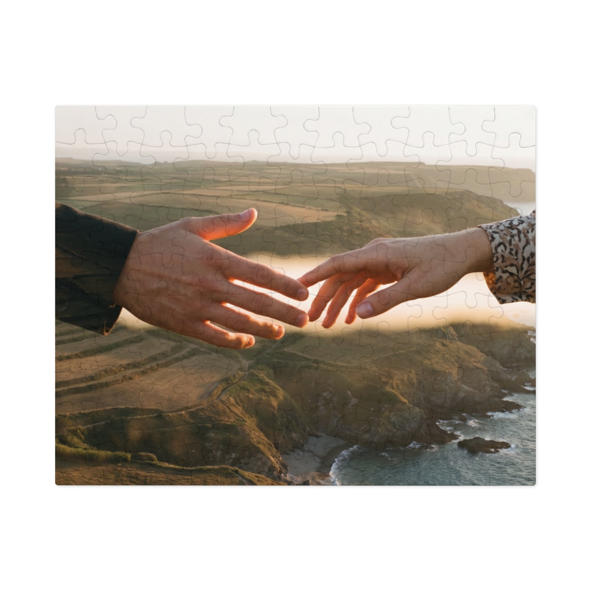 Jigsaw Puzzle with Tin - The Infinite Touch | Ethereal... |...