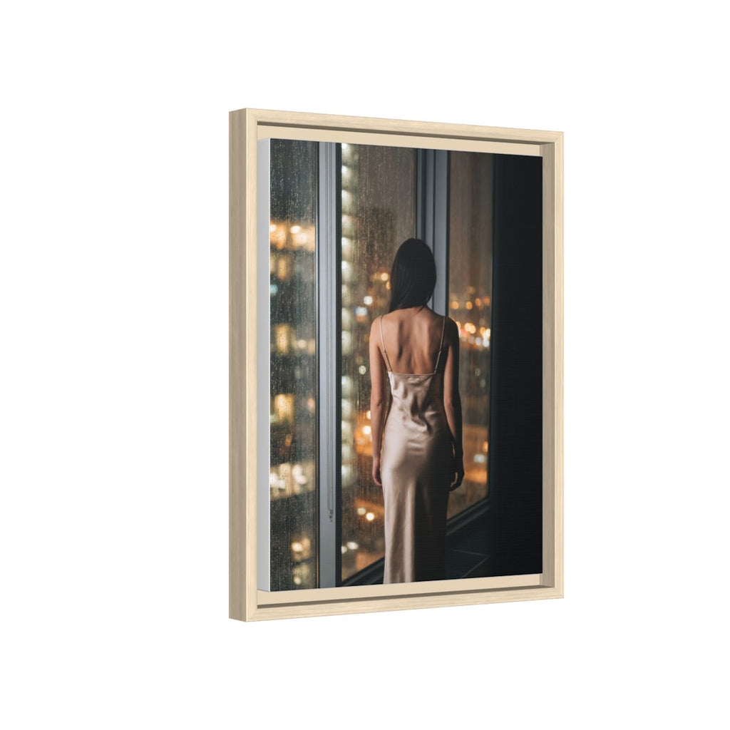 Framed Matte Canvas - Cinematic Nights