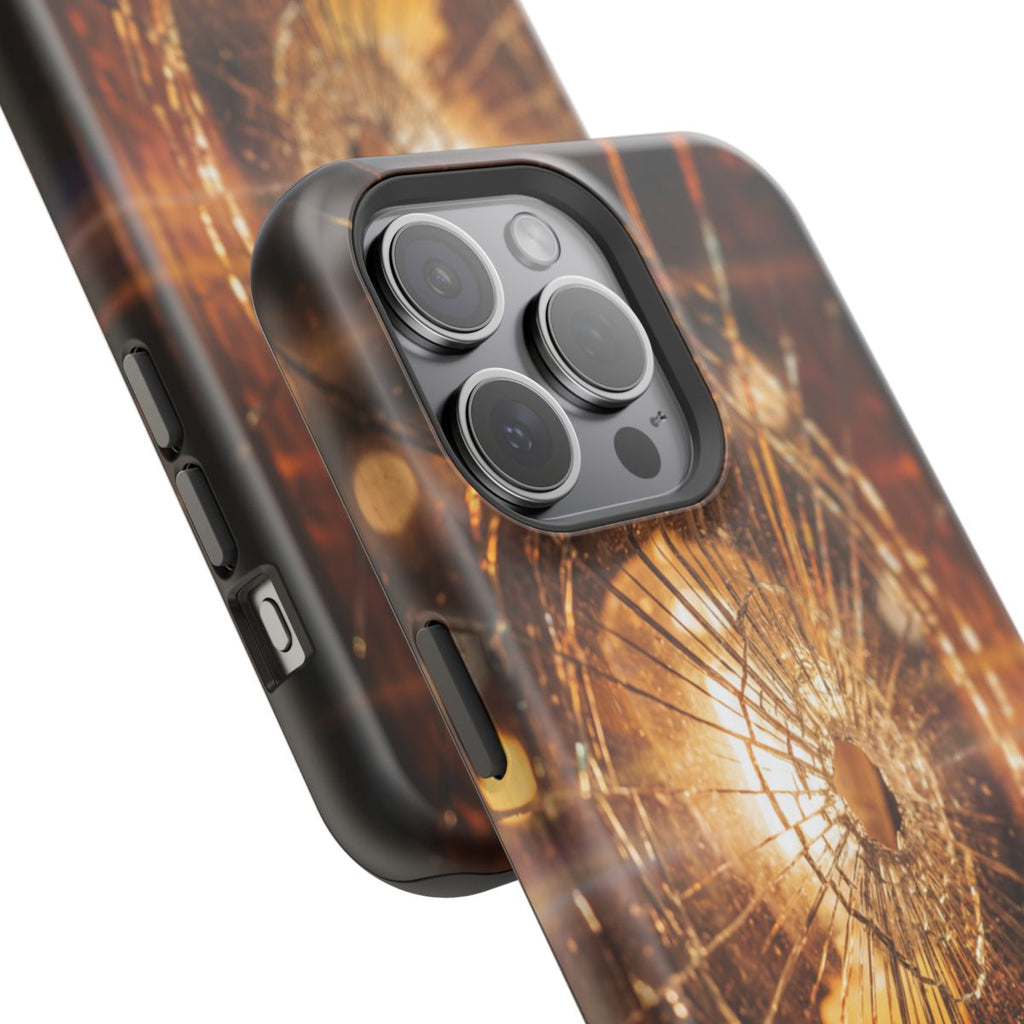 Impact-Resistant Case - Shattered Amber