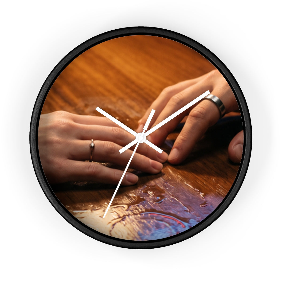 Wall Clock - Midnight Rendezvous | Echovira Gallery