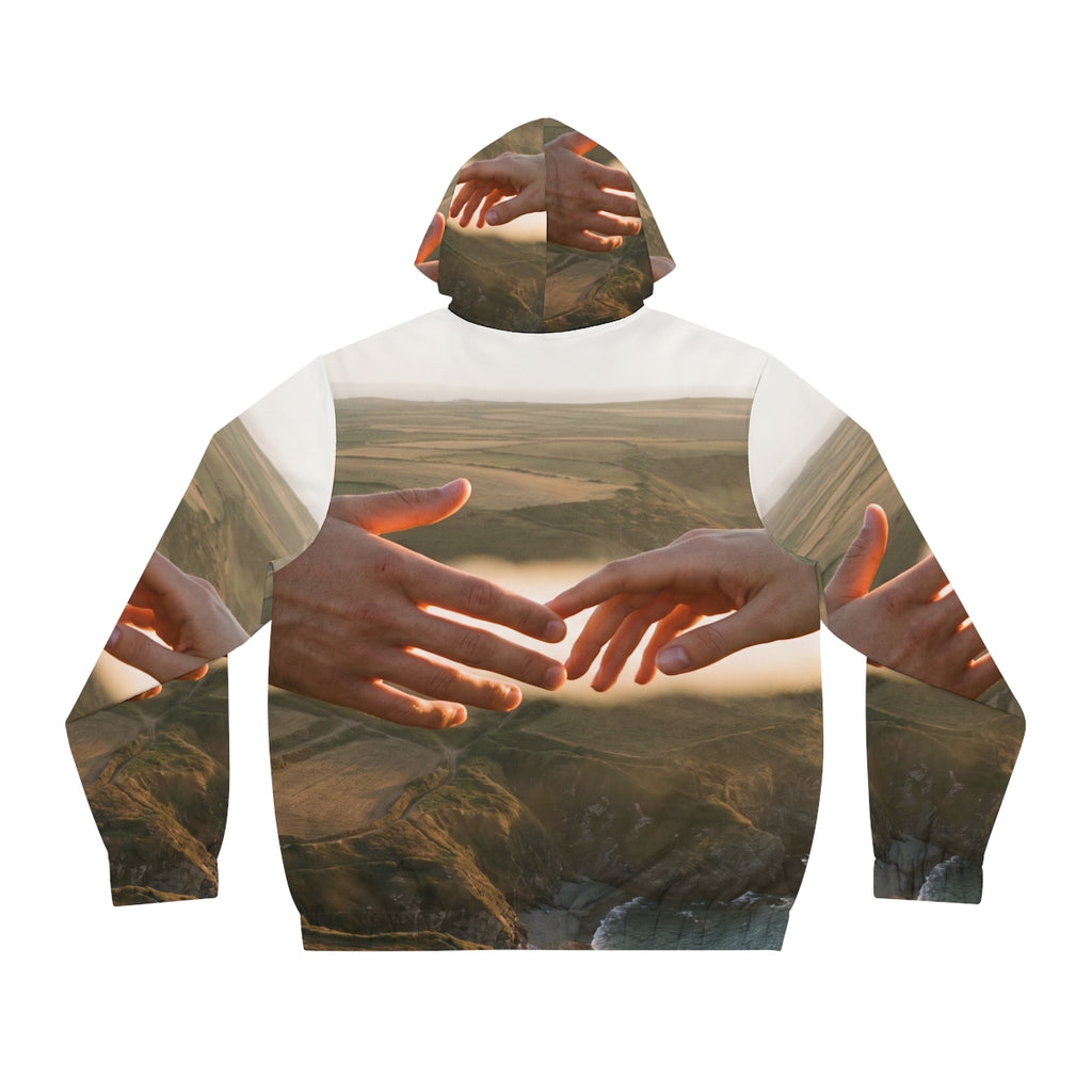 Men's Full-Zip Hoodie - The Infinite Touch | Ethereal... |...