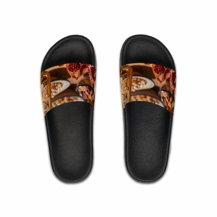 Men's Slide Sandals - Amber Feast Glow