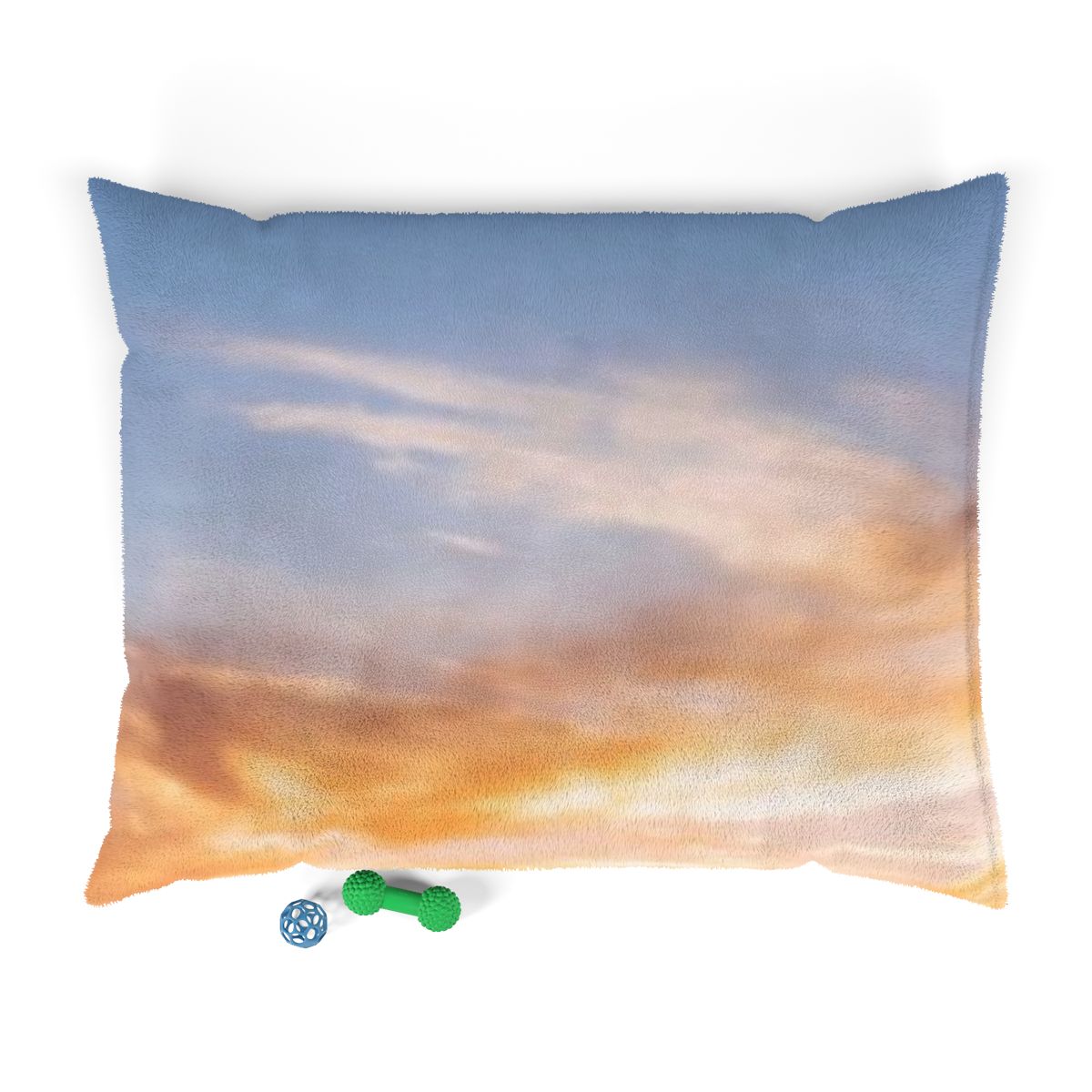 Pet Bed - Golden Mountain Horizon | Echovira Gallery
