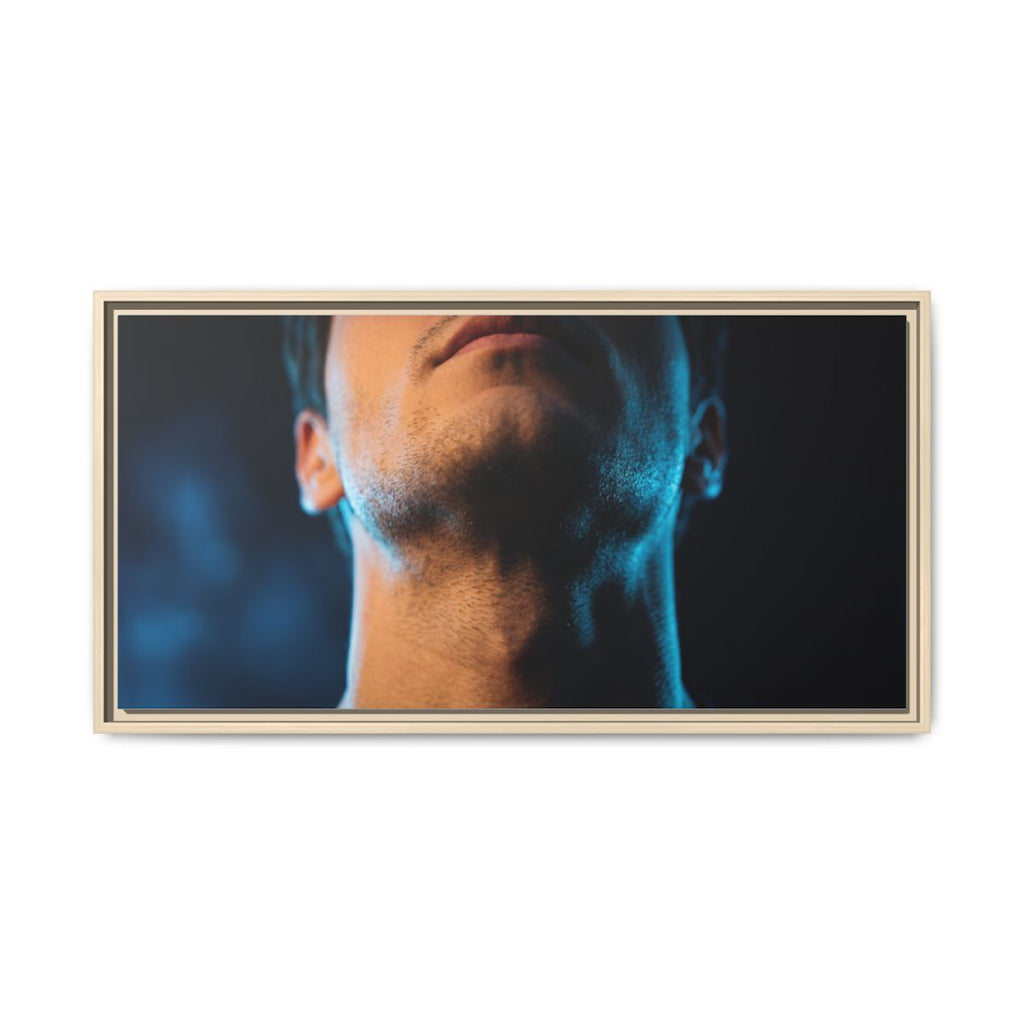 Framed Matte Canvas - Neon Noir