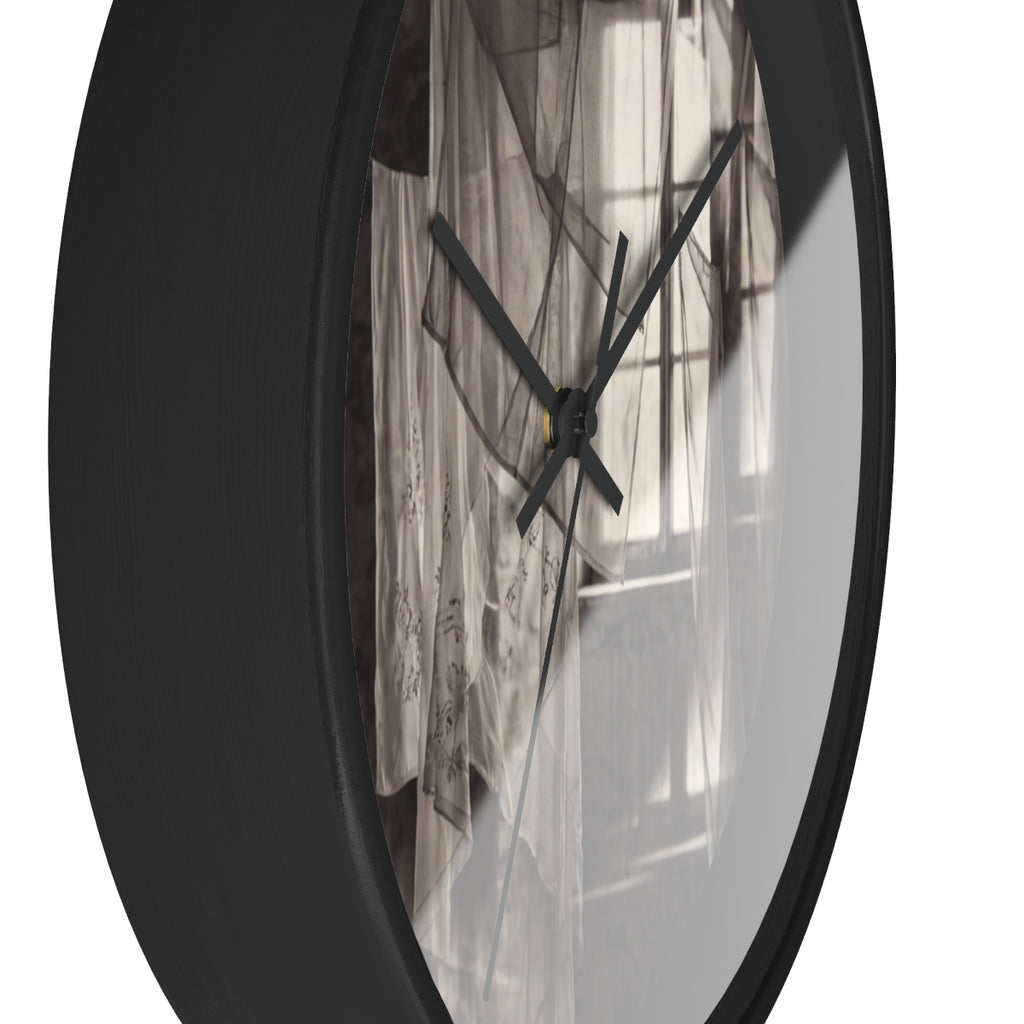 Wall Clock - Spectral Veils | Echovira Gallery