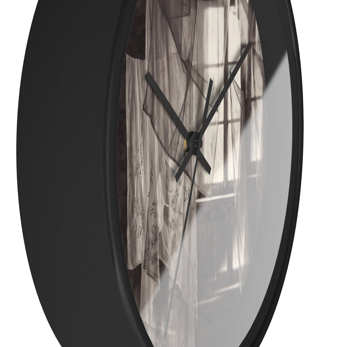 Wall Clock - Spectral Veils | Echovira Gallery