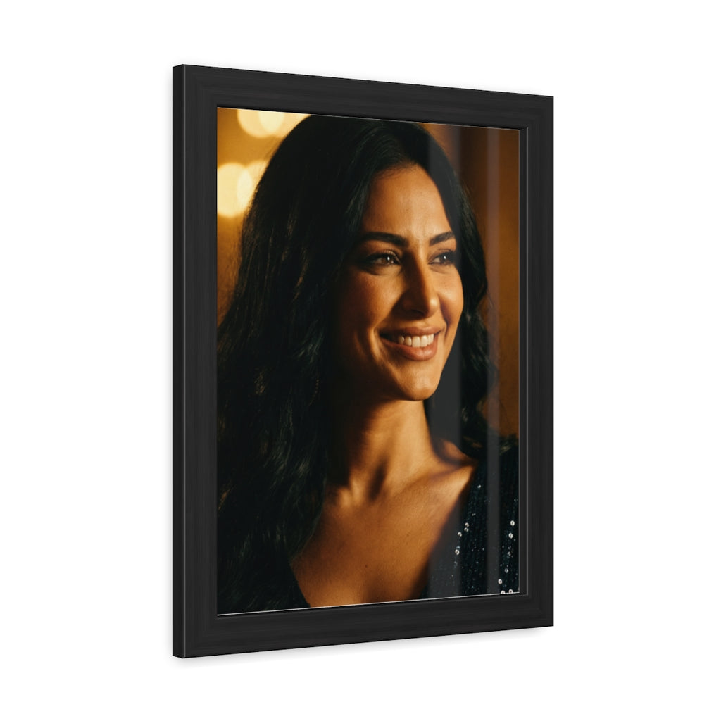 Framed Poster - Cinematic Portrait — Portrait