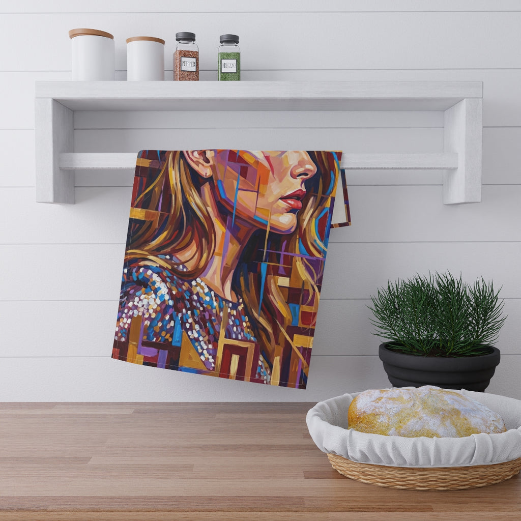Tea Towels - Shattered Elegance | Echovira Gallery