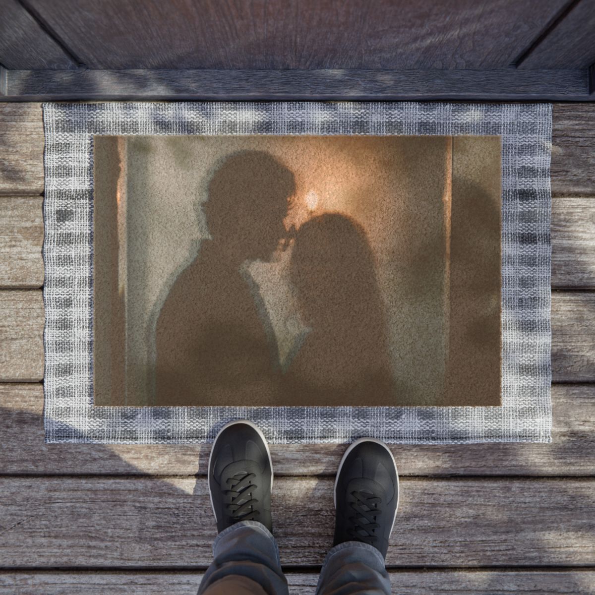 Midnight Shadow Doormat - Aesthetic Entrance Mat | Echovira...