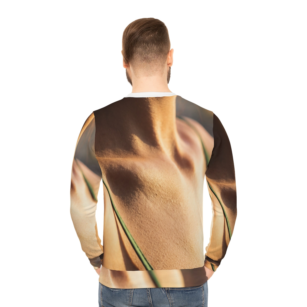 Men's Lightweight Sweatshirt - Golden Hour - Emerald |...