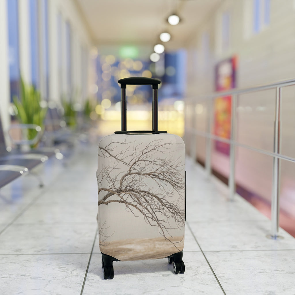 Luggage Cover - Serene Minimalist Tree