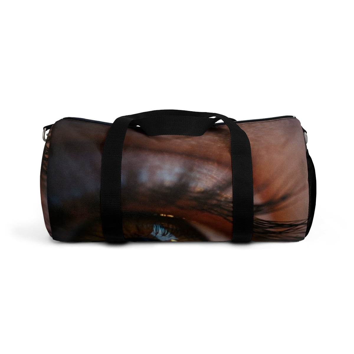 Duffel Bag - Amber Iris Reflection Fine Art Print | Echovira...