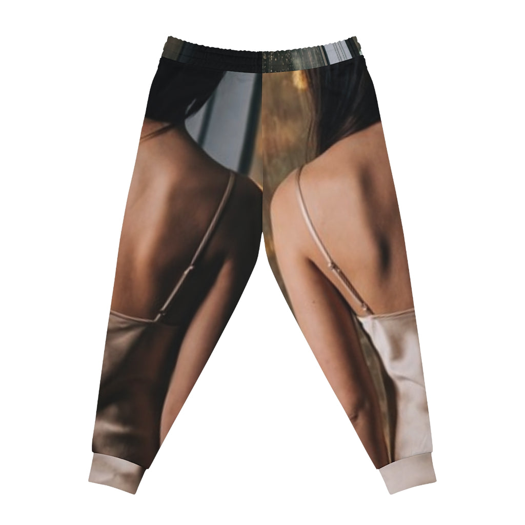Men's Athletic Joggers - Shimmering City Nights | Echovira...