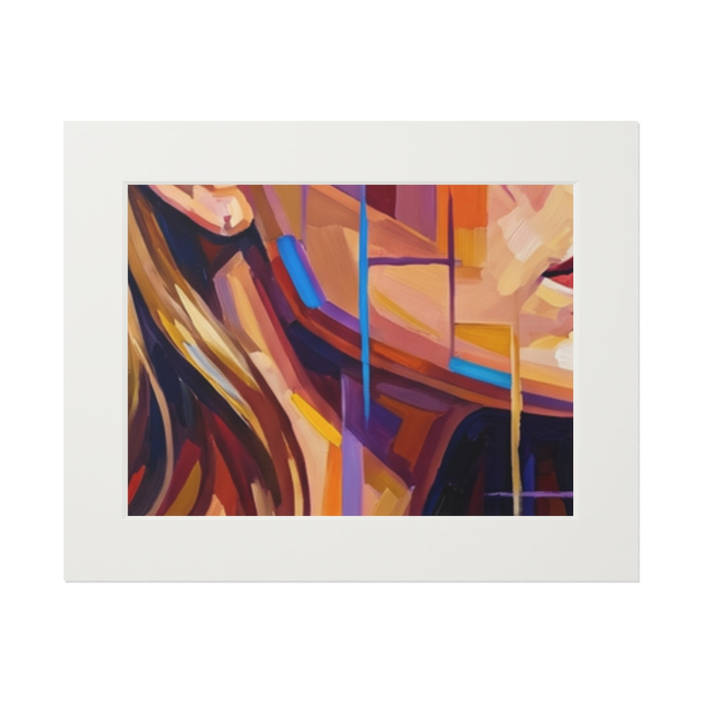 Fine Art Print with Frame - Shattered Elegance (14×11 &... |...