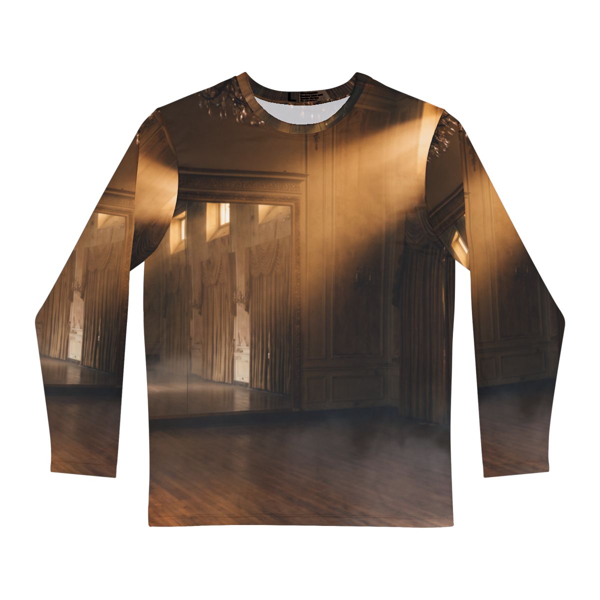 Men's Long Sleeve Shirt - Ballroom Illusion | Echovira...