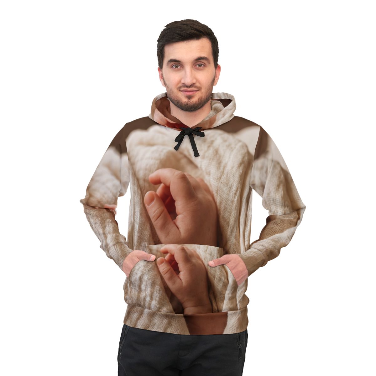 Athletic Hoodie - Soft Neutral Warmth