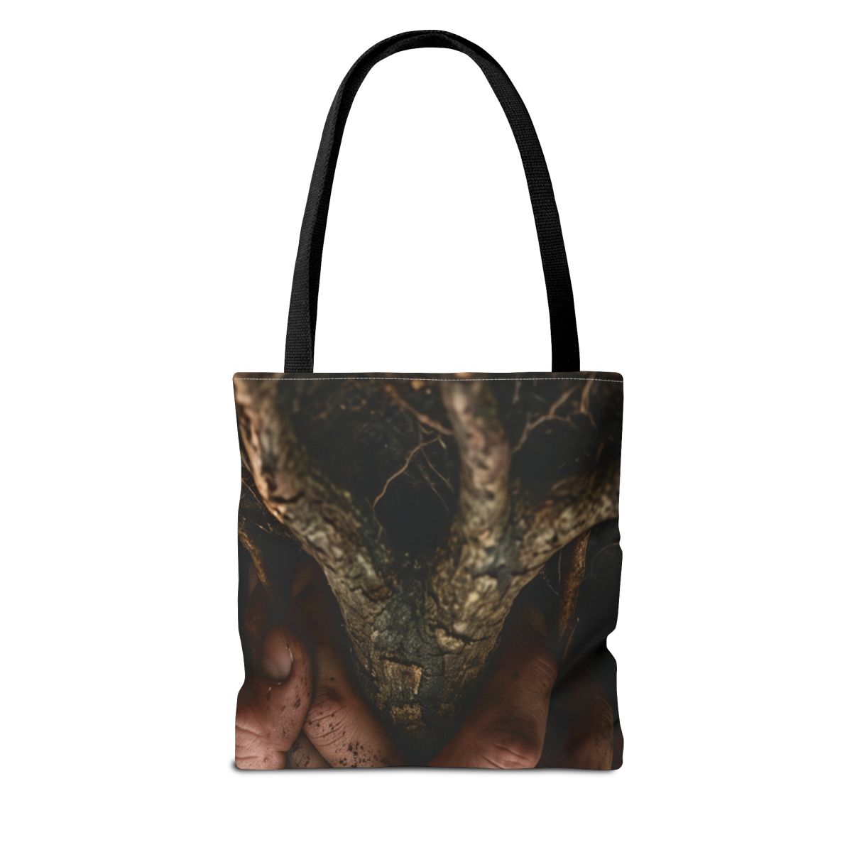 Forest Roots and Hands Tote Bag