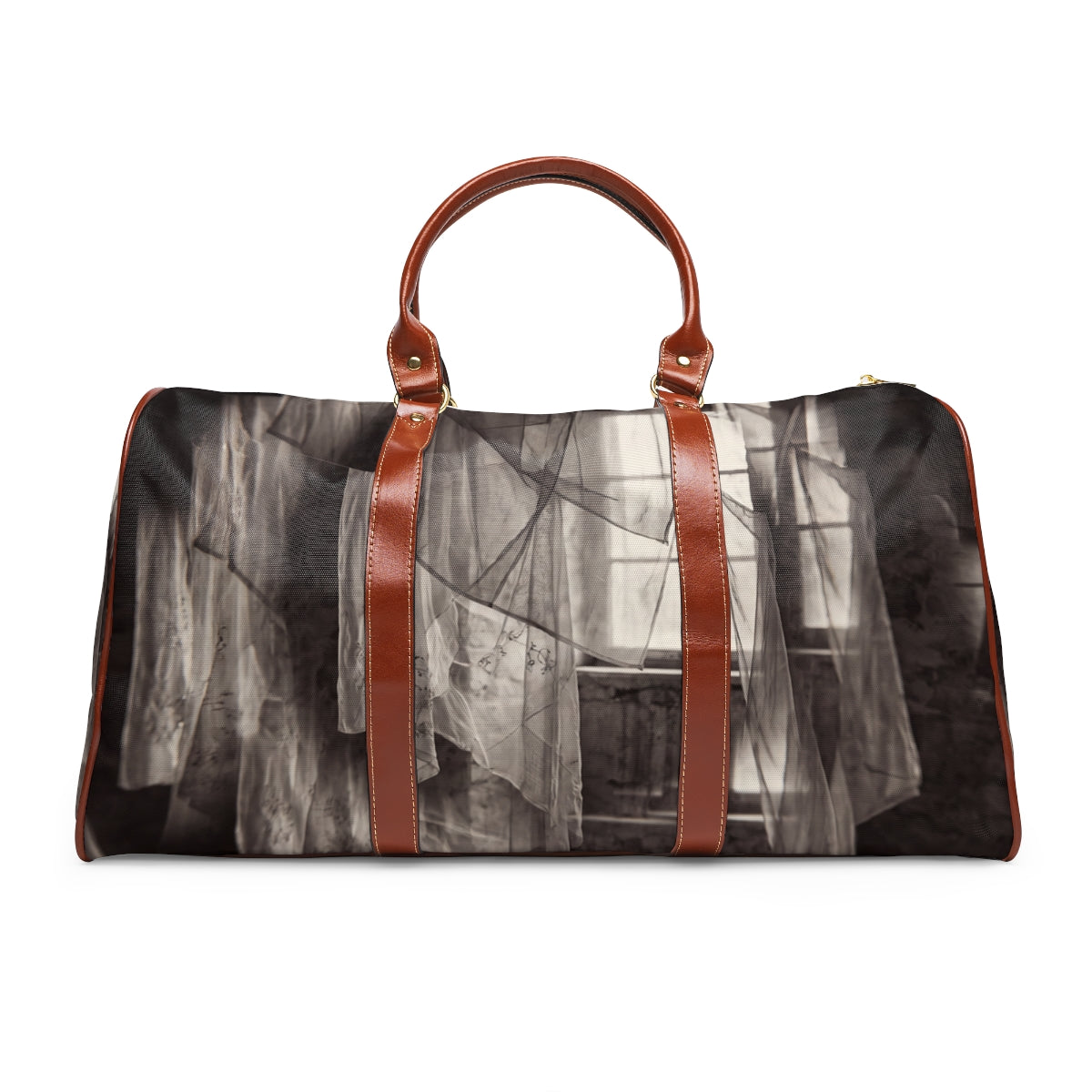 Waterproof Travel Bag - Spectral Veils | Echovira Gallery
