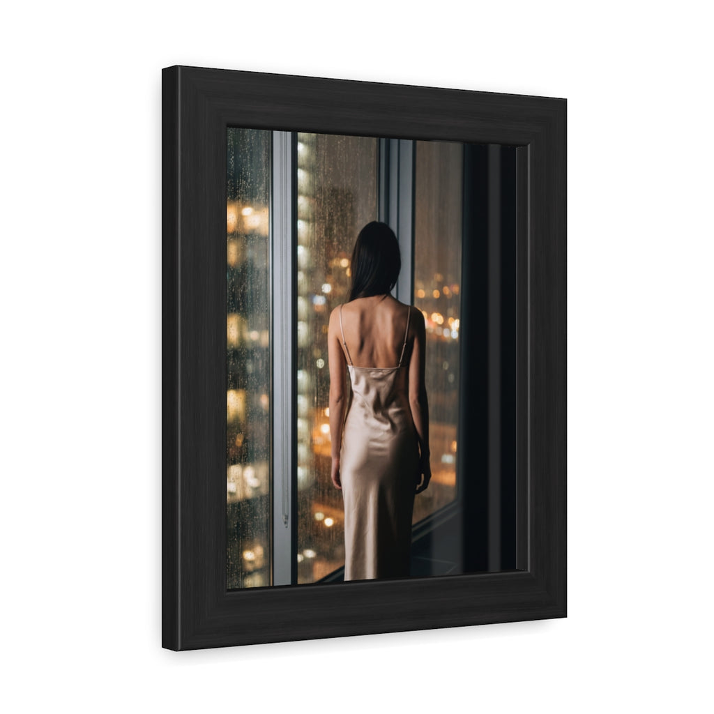 Framed Posters - Urban Solitude — Portrait