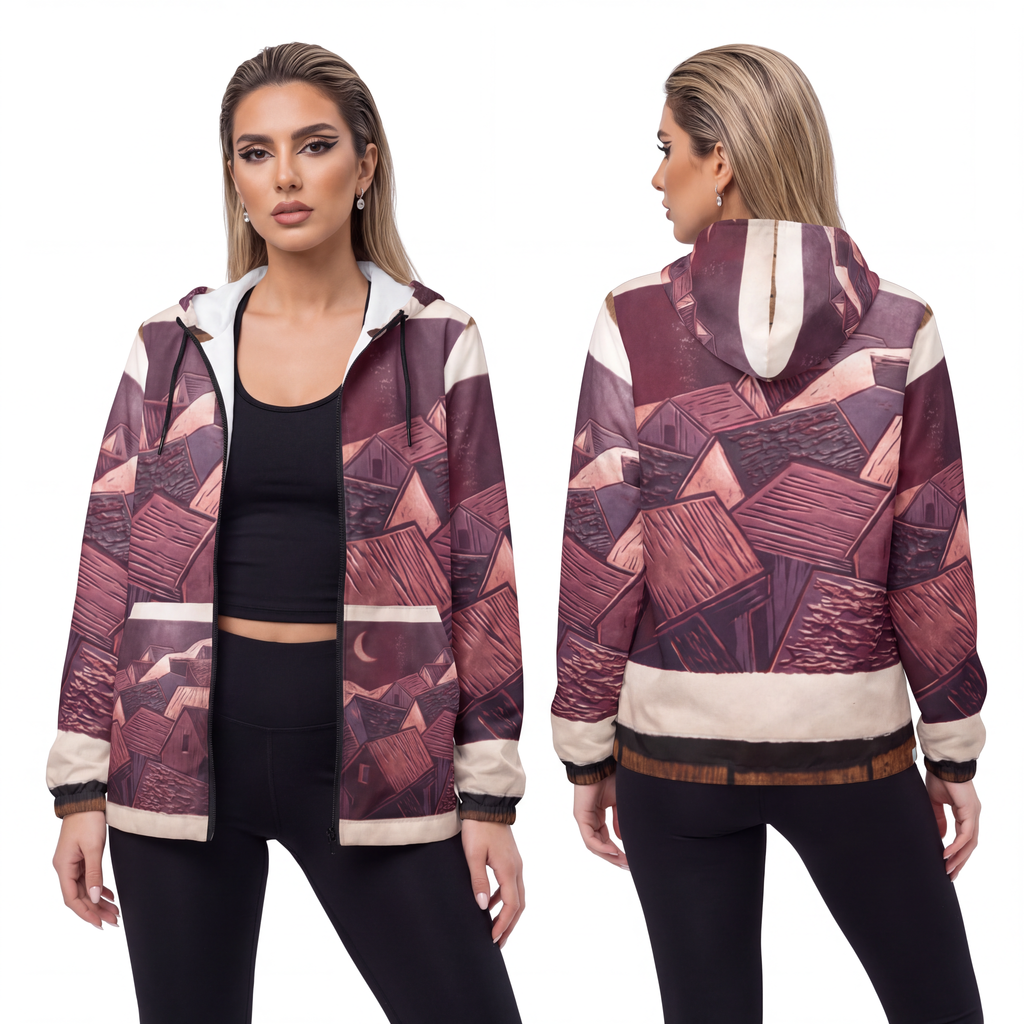 Unisex Windbreaker Jacket - Gravity Toward the High Ground...