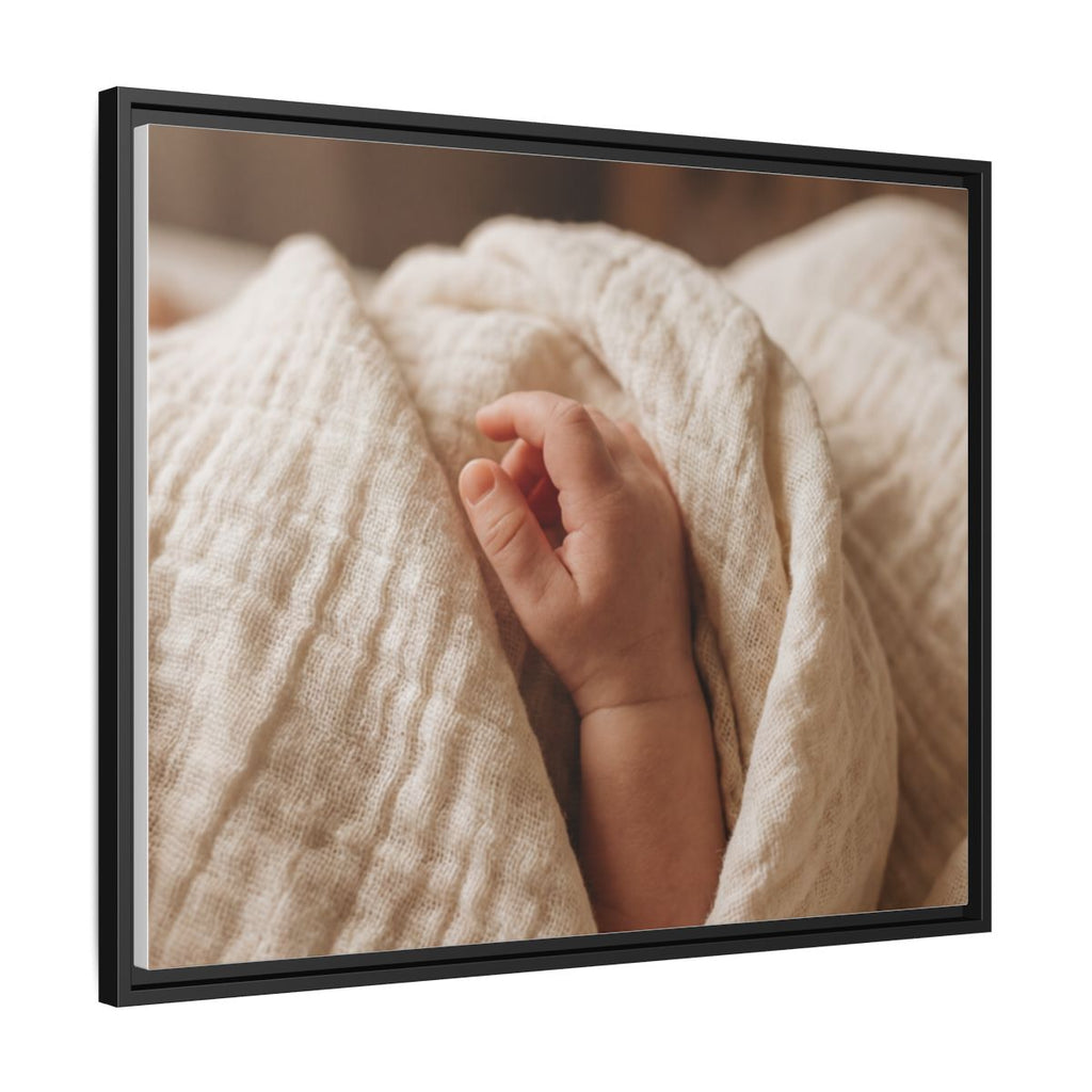 Framed Canvas - Minimalist Decor — Black / 1.25"